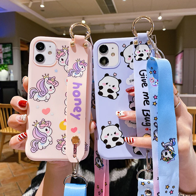 Чехол держатель для телефона Huawei P Smart Pro Y7 Y9 Prime Y5 Y6 2019 Y9S Y5P Y7P 2020 Y6P Z Y8S ремешок на