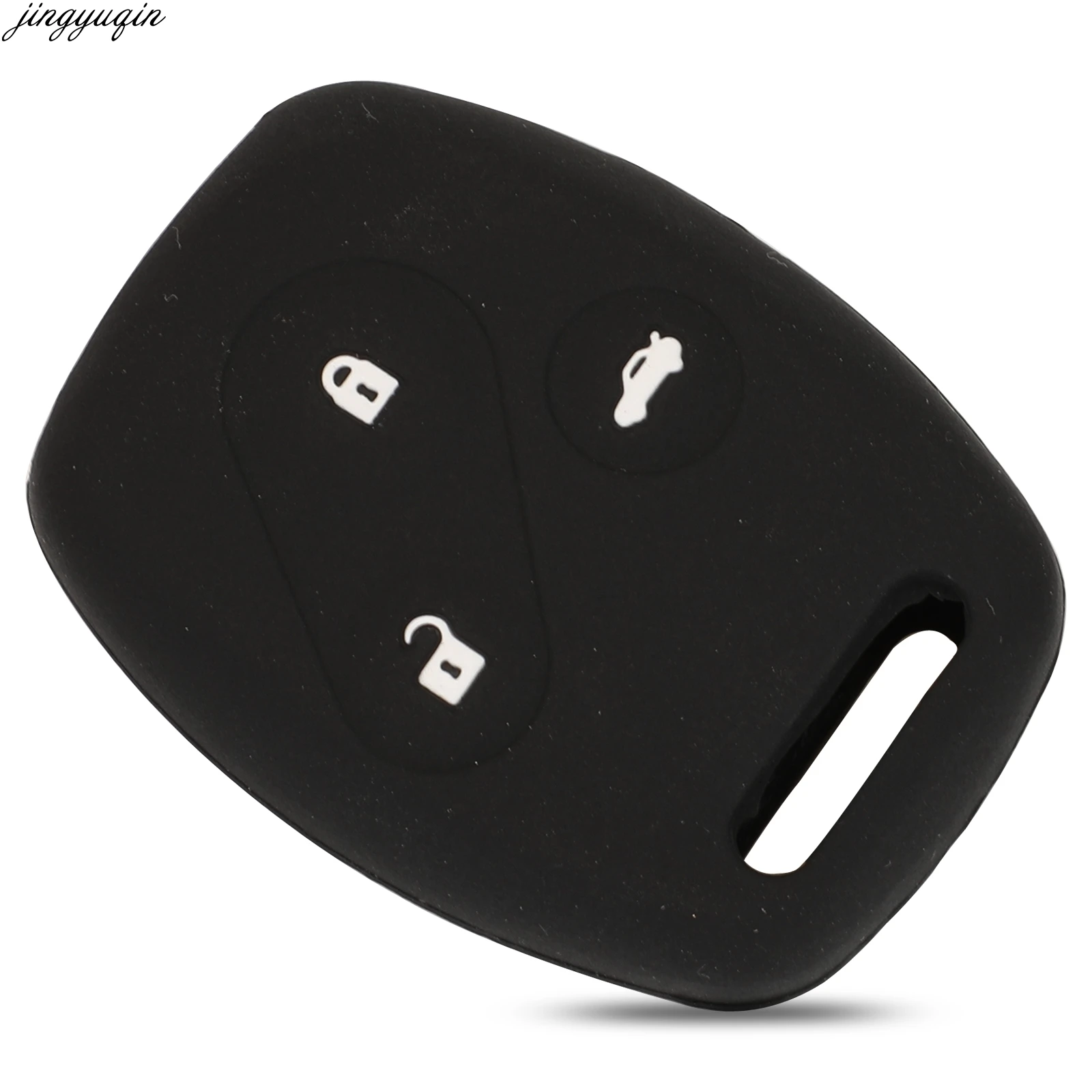 Цветной силиконовый чехол для ключей автомобиля 3 кнопки Honda Accord CR V CRV Civic Pilot