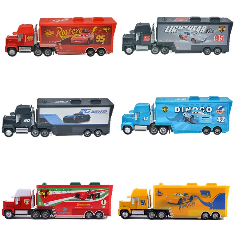 38 стильные машинки Disney Pixar Cars 2 3 литая под давлением модель автомобиля игрушка Mack