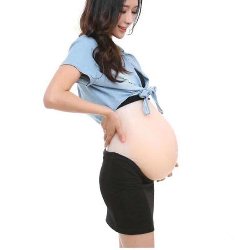 4600 г силиконовые поддельные беременный животик живота искусственные Младенцы