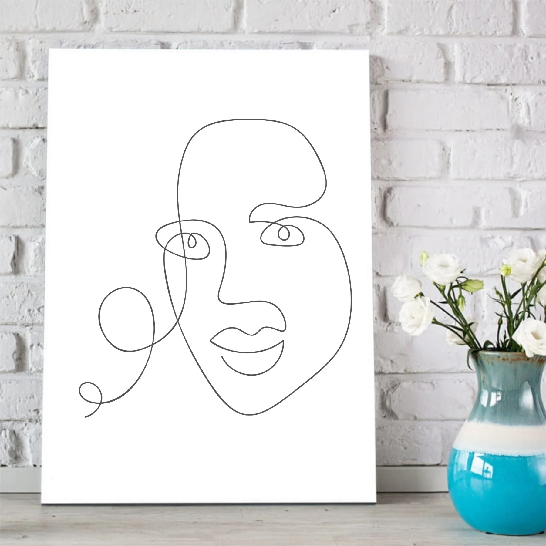 

Абстрактный холщовый стол с абстрактным узором для портретной съемки-2