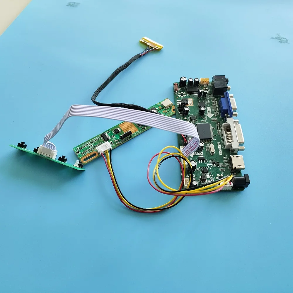 Комплект для телефона панель дисплея 1280 × 800 DVI VGA 14 1 &quot30pin LVDS светодиодный LCD M.NT68676