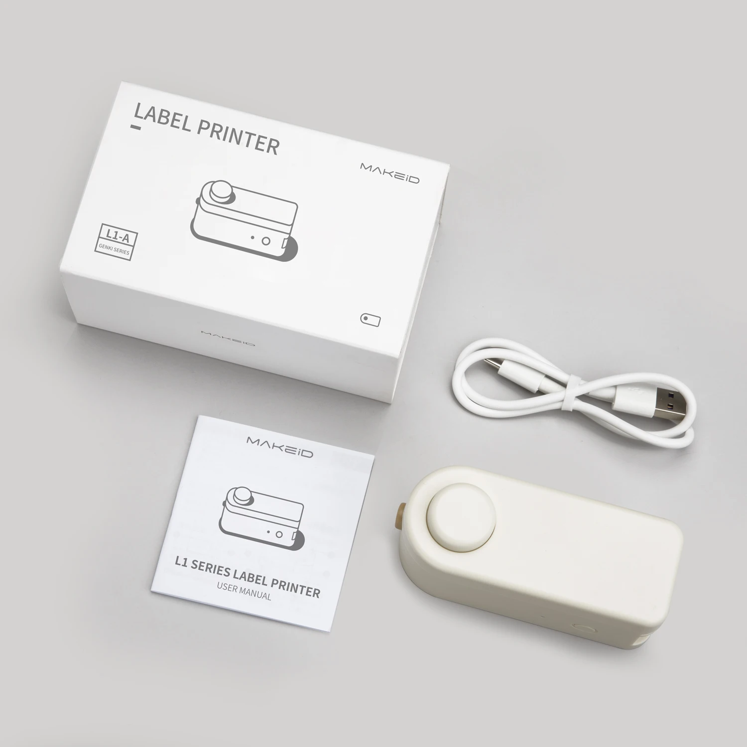 Термопринтер MakeID для этикеток портативный принтер M1 Мобильный телефон года