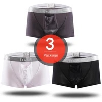 mens modal soft mens underwear boxershort scrotum care capsule function youth health seoul convex separation boxer 3pcs