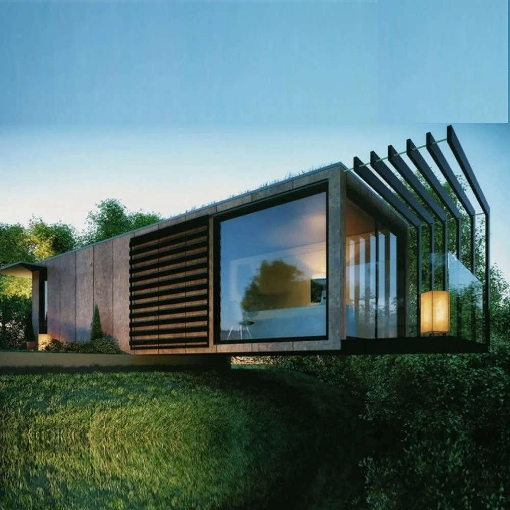 Долговечный дом для отдыха роскошный дизайн отеля недорогой сборный по