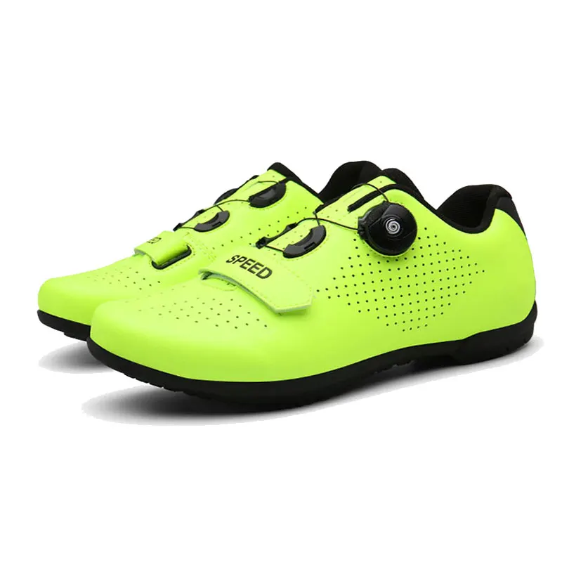 Обувь для велоспорта самоблокирующаяся Ультралегкая вентиляционная