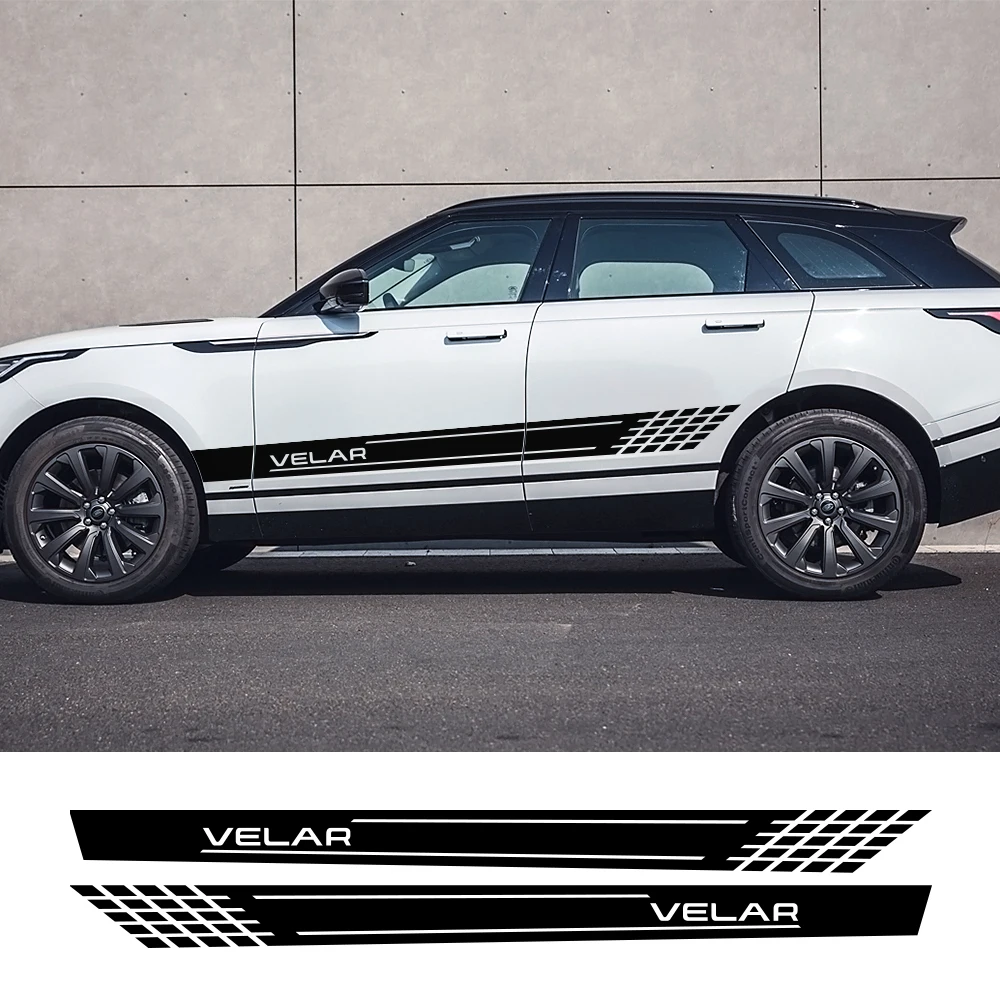 

Land Rover Auto Decorative Vinyl Film Sticker, Door Side, Stripe, PVC Reflective Sticker, Auto Accessories Sticker, 2 sets.