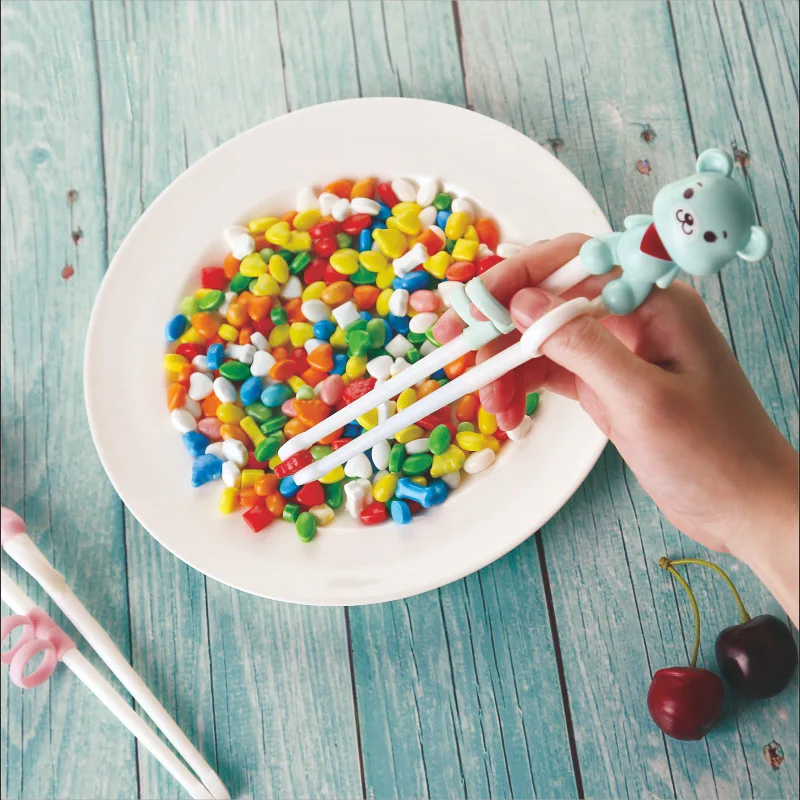 Обучающие палочки для еды детская посуда Детские тренировочные кормления