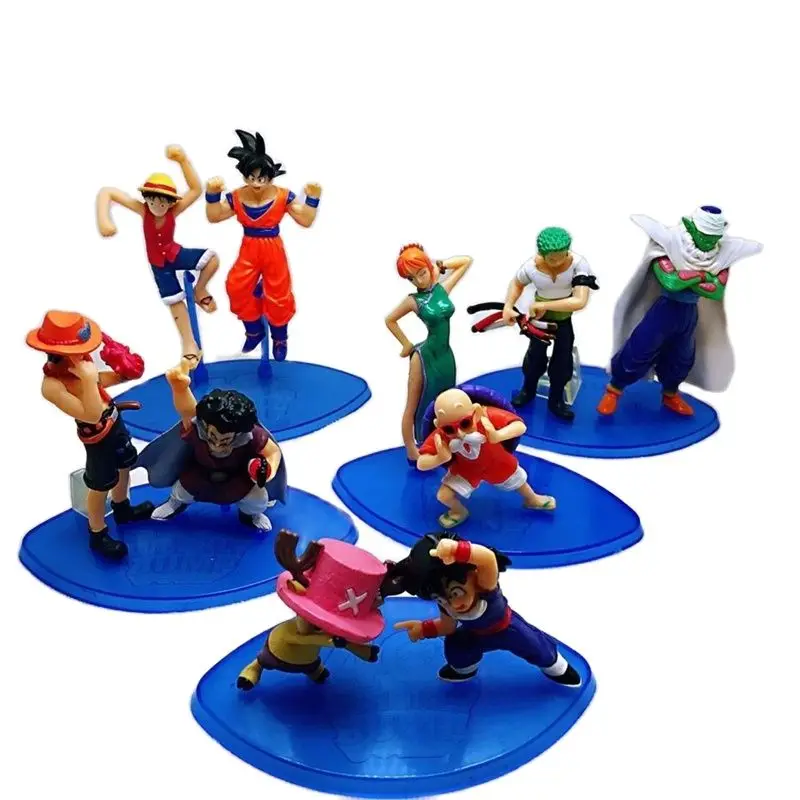 5 шт./компл. экшн-фигурки аниме фильмы фигурки Детские игрушки ПВХ модели куклы