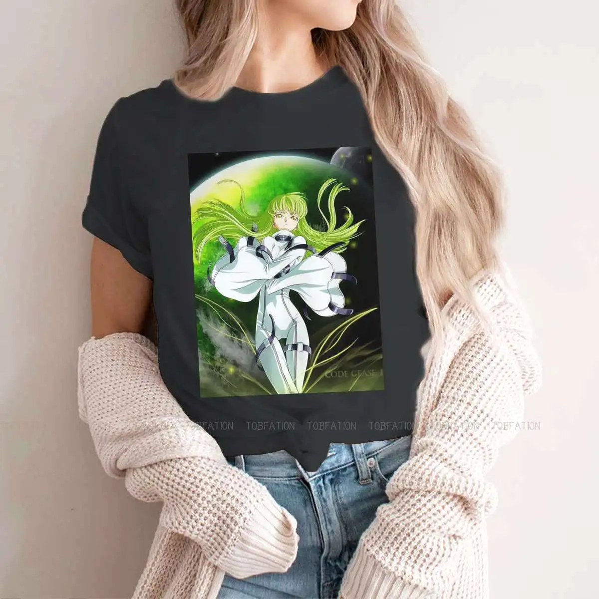 

CODE GEASS Lelouch of the Rebellion TShirt for Woman Girl Unique Soft Casual Sweatshirts T Shirt High Quality New Design Fluffy
