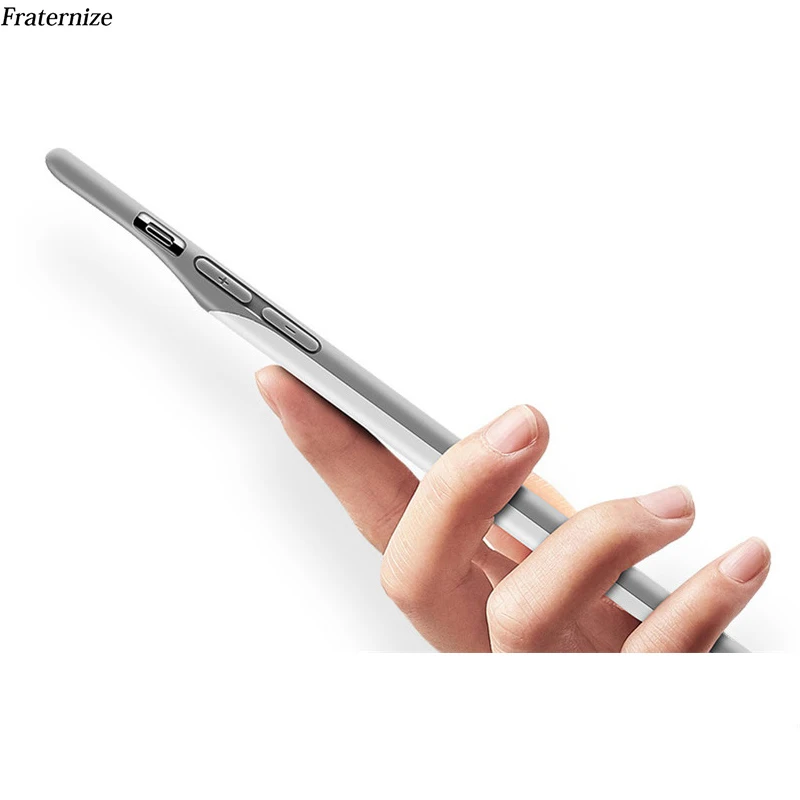 

Тонкий силиконовый чехол с зарядным устройством для iPhone SE 2020, чехол с внешним аккумулятором для iPhone SE2, Противоударная задняя крышка с подде...