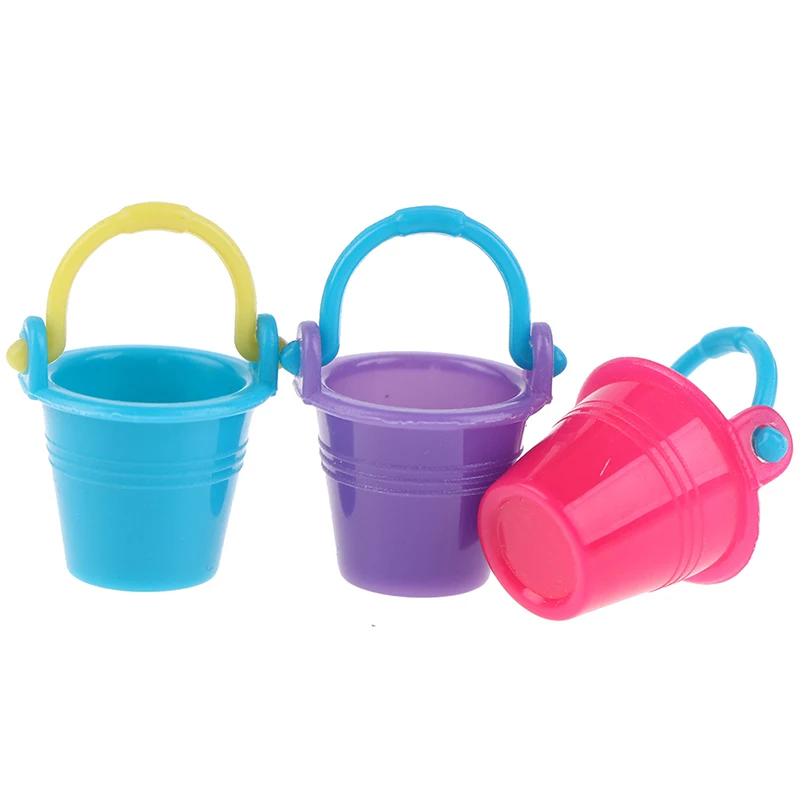 

Ведро для воды 1:12, кухонная Миниатюрная игрушка для кукольного домика, классическая мебель для ролевых игр, игрушка, подарок