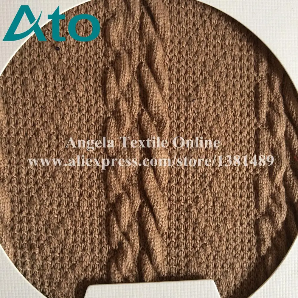 Новый твист жаккардовые трикотажные ткани осень зима кардиган пальто одежда