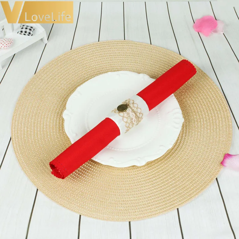 4pcs Table Mats Antislip Heat Resistant Coasters Drinks Cup PP Knitting Pad Placemat Tableware Home Accessories Decoration | Дом и сад