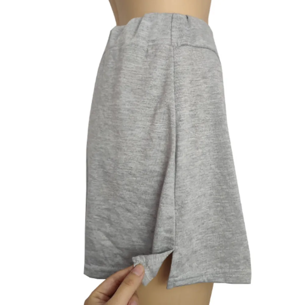 

Fashion Women beautiful stretch Base skirt Pure color Short skirt YF025