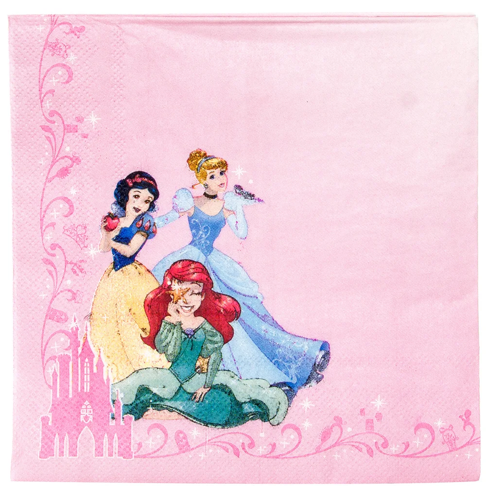 

Cartoon Party Supplies Princess Theme Party Tableware set Happy Birthday Party Baby Shower Decoration Baby Birthday supplies