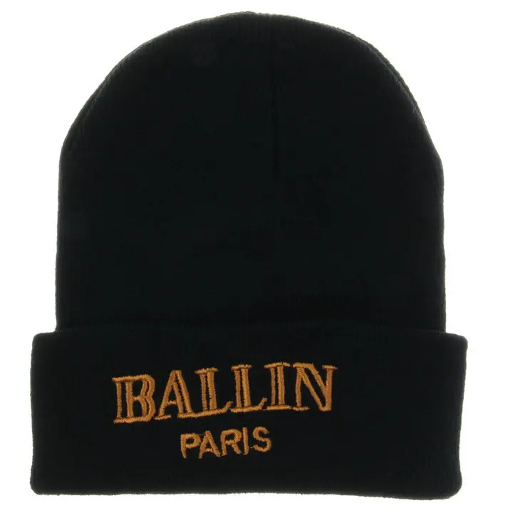 Вязаные шерстяные облегающие шапки в европейском и американском стиле для