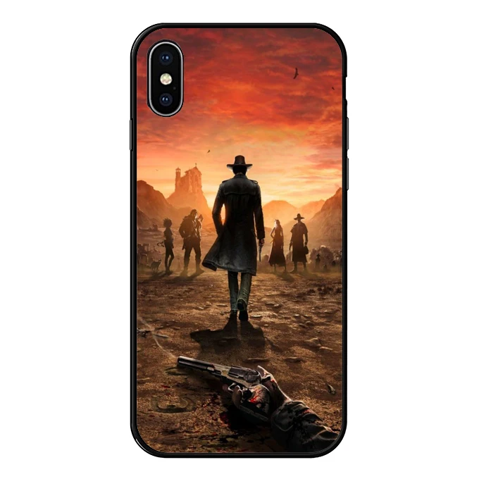 Топ игры Red Dead серия Мягкий ТПУ чехол для телефона iPhone X XS 6 6splus 7 7Plus 8 Plus MAX XR
