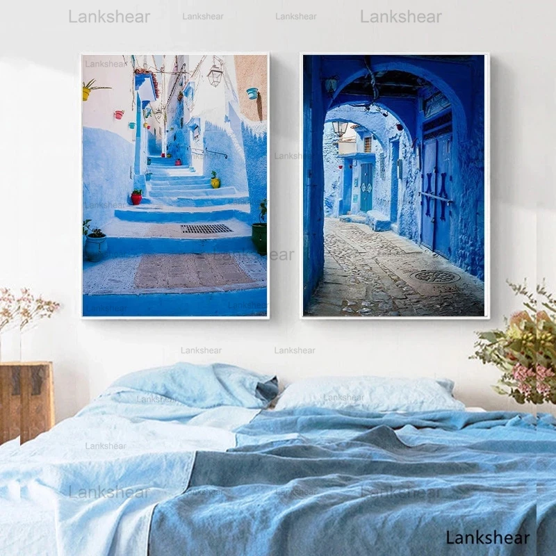 Декор Марокко фотография путешествия плакаты и принты старое городское