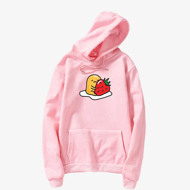 【NEW】 японский Харадзюку милый Gudetama Lazy Egg Yolk забавная толстовка хлопок Kawaii