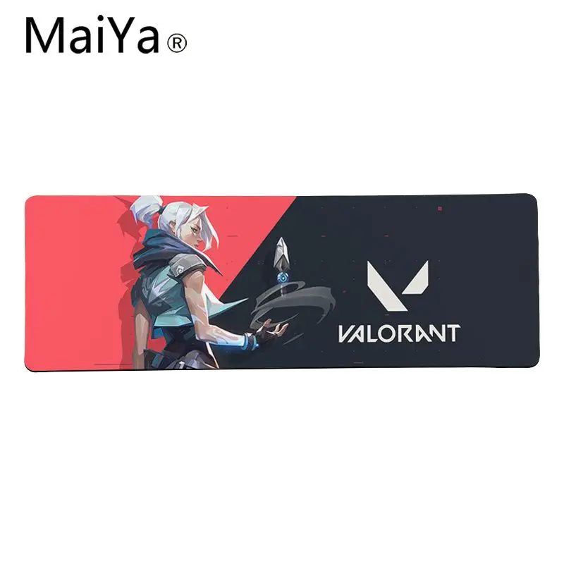 Maiya High Quality VALORANT Comfort Mouse Mat Gaming Mousepad Free Shipping Large Pad Keyboards | Компьютеры и офис