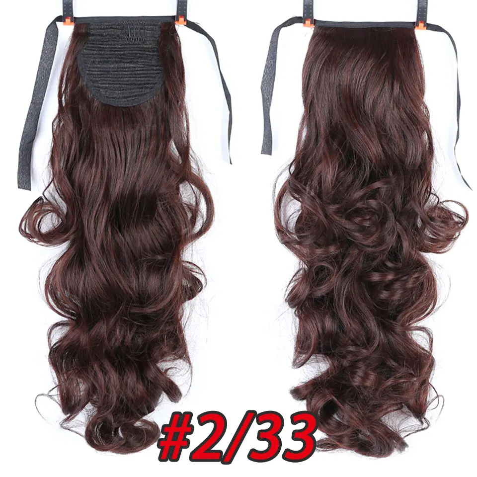 HiDoLA длинные волнистые конский хвост черные женские винно-красные волосы