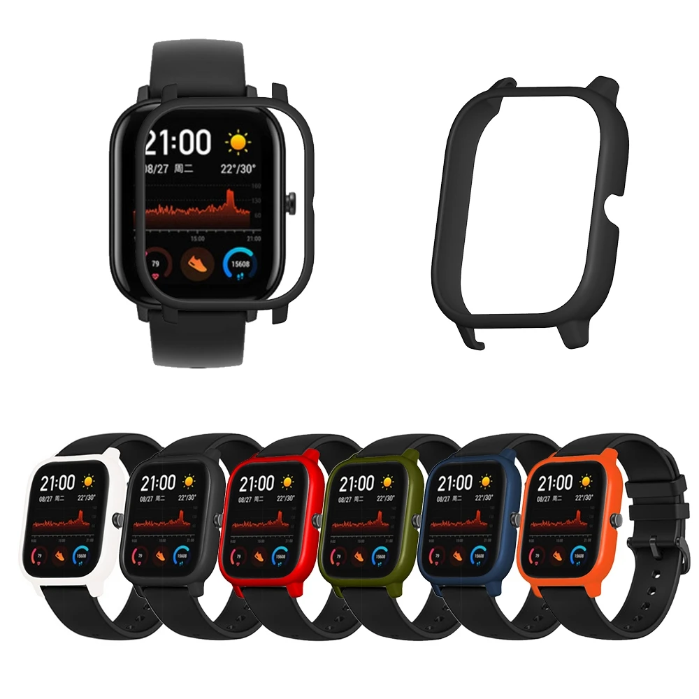 Защитный чехол для Xiaomi Huami Amazfit GTS Smart Watch цветной защитный ПК