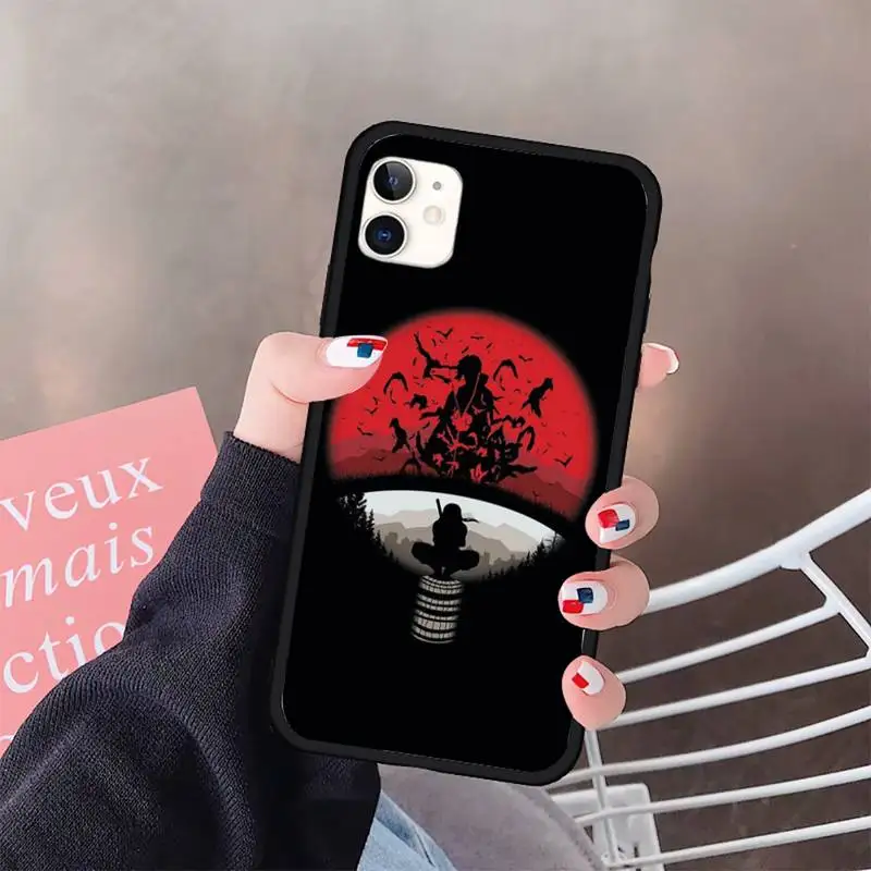 

Japanese Anime naruto Kakashi Sasuke Phone Case for iPhone 11 12 pro XS MAX 8 7 6 6S Plus X 5S SE 2020 XR