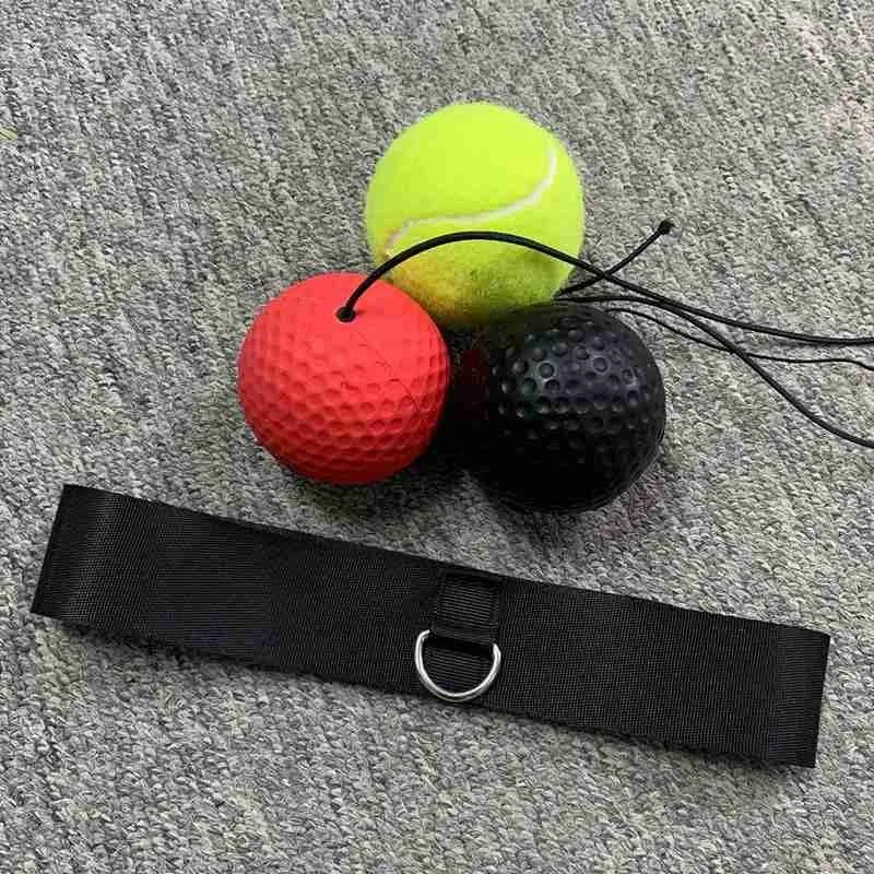 

Professional Boxing Reflex Speed Punch Ball Toy MMA Equipment Boxing Exercise Training Thai Reaction Training Set G9W6