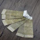 10 шт. золотосеребро стразы кольцо для салфетки держатель нейлоновая наклейка украшение стола Свадьба Рождество DIY Декор стола ремесло