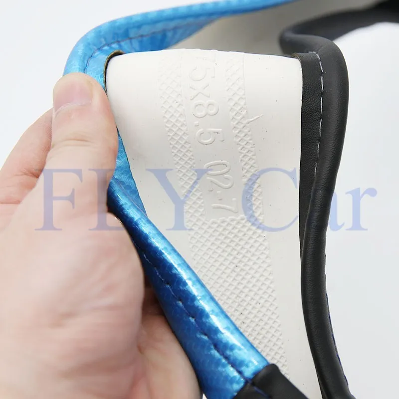 DIY гоночный автомобиль мягкий 38 см чехлы на руль из углеродного волокна натуральной кожи Декор интерьера из натуральной воловьей кожи спортивный Чехол