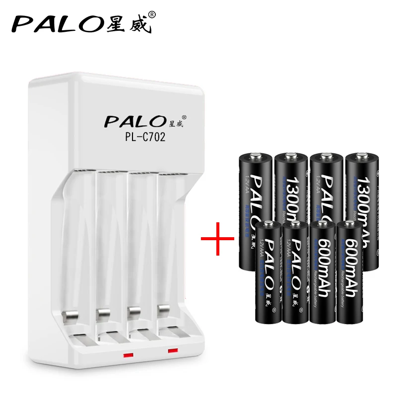 Универсальное зарядное устройство со светодиодный светильник кой для Ni-MH NI-CD AA AAA