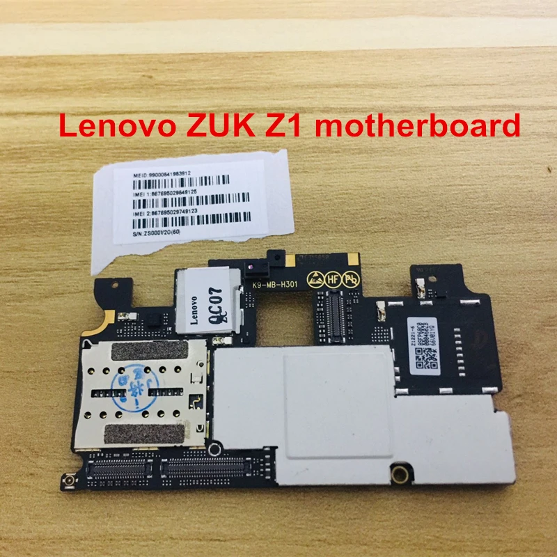 

In Stock Tested Working 3GB 64GB Mainboard For Lenovo ZUK Z1 Motherboard Main board Smartphone Replacement