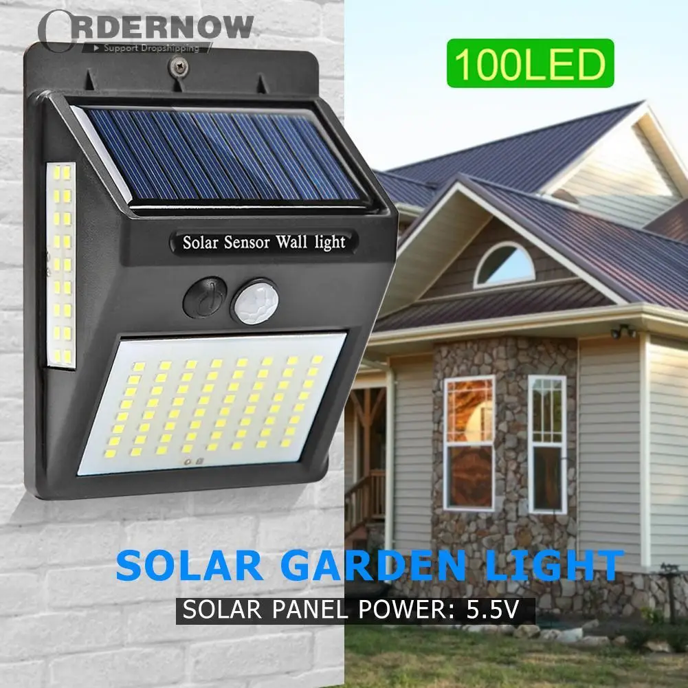 

2/3/4Pcs LED Solar Light Outdoor Solar Lamp PIR Motion Sensor Wall Light Waterproof Solar Powered Sunlight for Garden Decoration