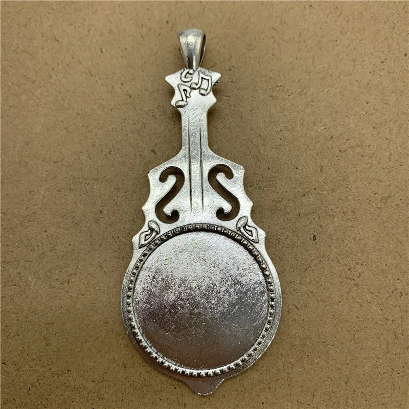 2 шт. 25 мм Сплав Кабошон Настройки стекло кабошон Металл Камея База Установка для