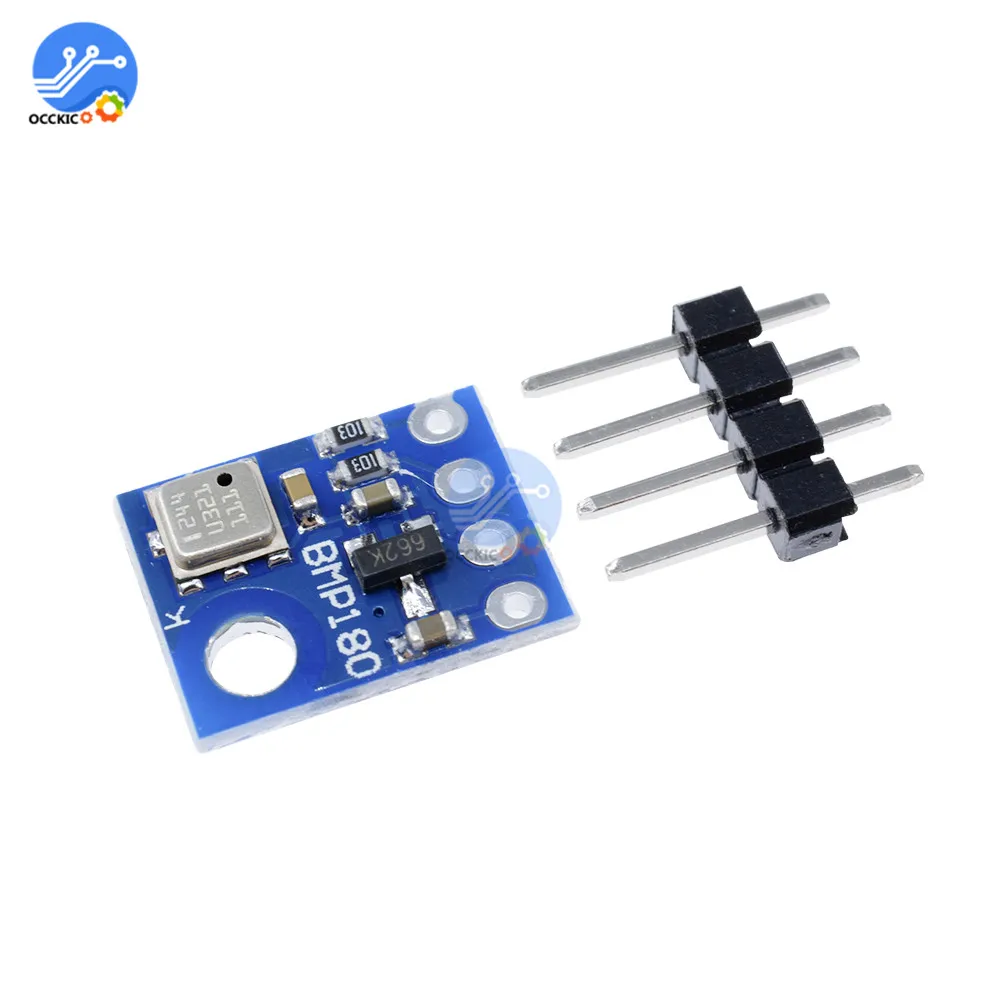 2 шт. плата модуля датчика температуры BMP180 барометрического давления I2C SPI замена