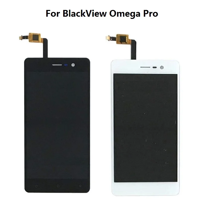 

OEM Original For Blackview Omega Pro LCD Screen and Digitizer Touch Screen Assembly Black White