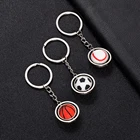 3D спортивный Вращающийся брелок для баскетбола, футбола, гольфа, футбола, бейсбола для мужчин, брелок для ключей, брелок для ключей, подвеска в виде мяча, подарки