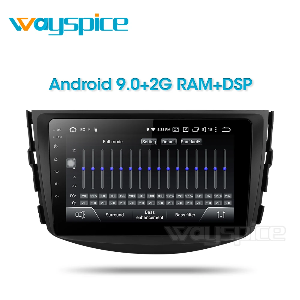 Gps навигации PX30 Android 9 0 Автомобильный DVD плеер для toyota rav4 2007 2008 2009 2010