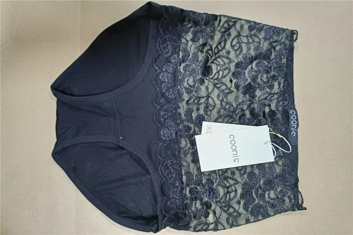 

COONIS Sexy Slimming High Waist Underwear Women Shapewear Briefs Thin Mid-lumbar Abdomen Hips Lace Lingerie Boxers Body Shapers