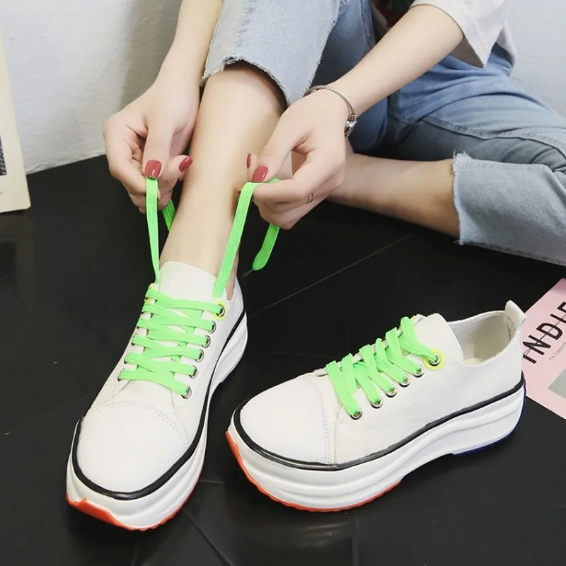 

Новая Весенняя распродажа Новинка; Женская обувь на танкетке и на высоком каблуке парусиновая обувь на платформе; Повседневная женская обу...