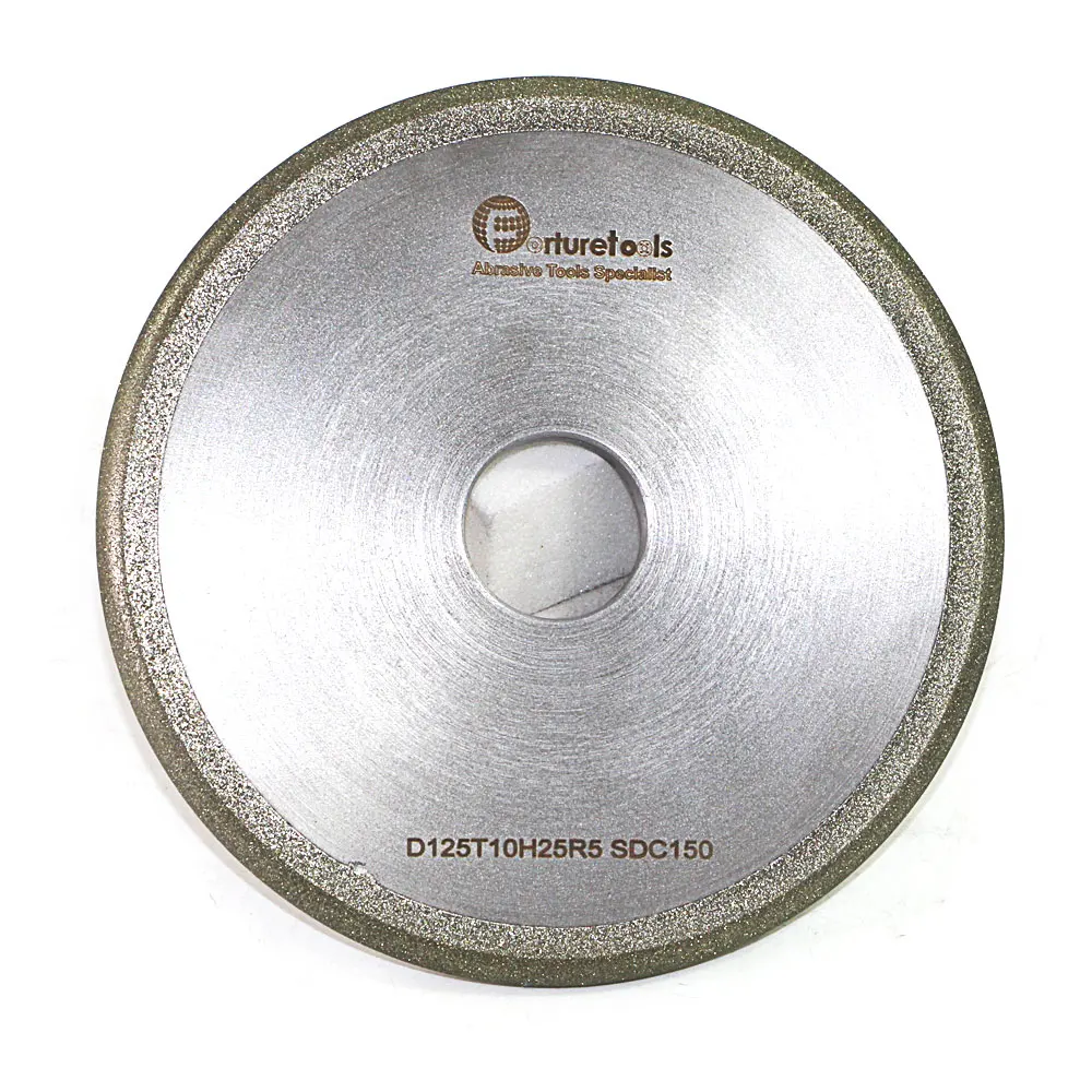 1 шт. алмазные шлифовальные круги с круглыми краями и гальваническим покрытием