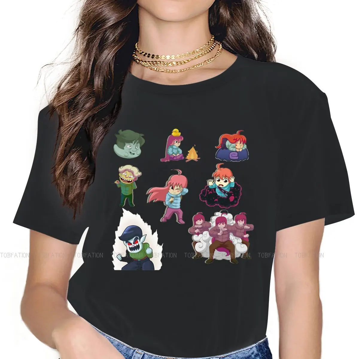 

Эмоциональная женская футболка Celeste Game Girls базовые Топы 5XL Хлопковая женская футболка Забавный хипстерский подарок