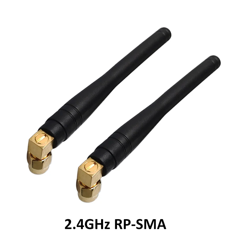 GRANDWISDOM 5pcs 2.4G antenna 3dbi sma female wlan wifi 2.4ghz antene pbx iot module router tp link signal receiver antena