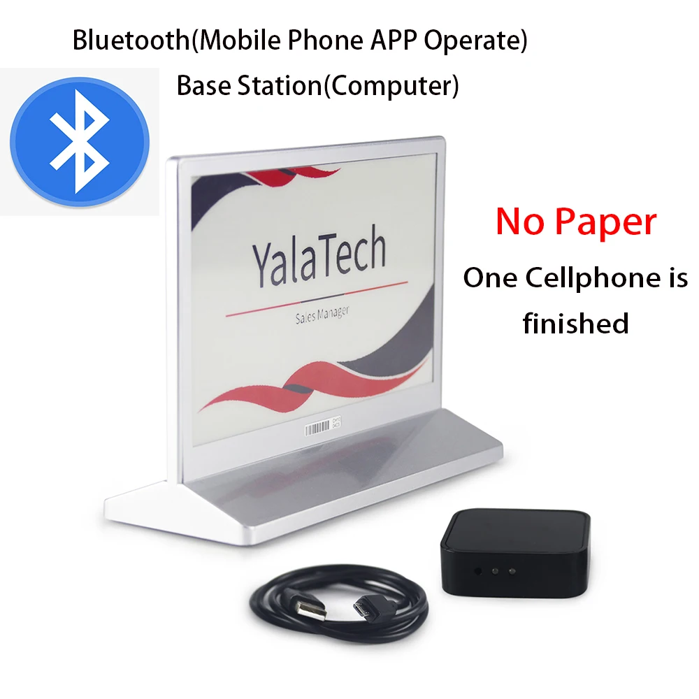Bluetooth коробка 1 + 1 шт. электронная бумага E-ink дисплей экран для конференций Таблица электронная бумага для конференций доска для фотографий