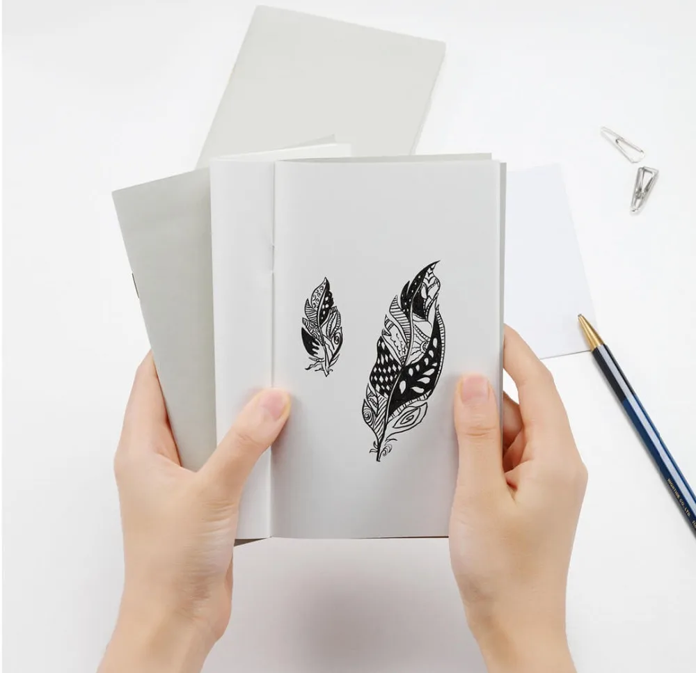 3 шт Youpin два или три точки портативный ноутбук с тремя видами внутренних страниц