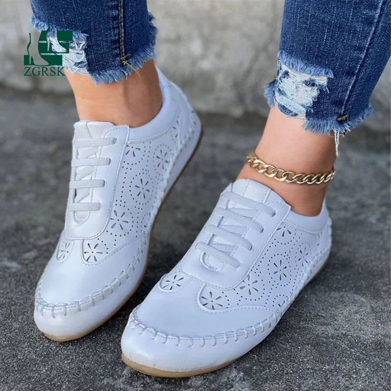 

Туфли женские с круглым носком, мягкая подошва, плоская подошва, повседневная обувь, однотонные, весна-лето 2021