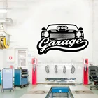 Наклейки на стену гаража, двери, декоративные съемные виниловые наклейки для ремонта автомобилей, Декоративные плакаты P336