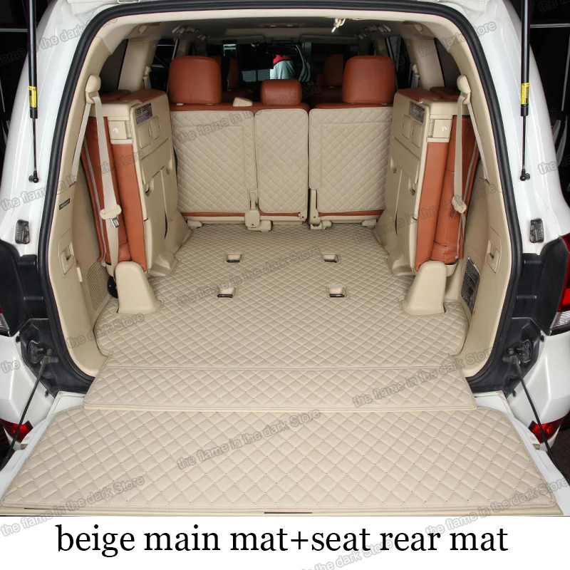 Кожаный коврик Lsrtw2017 для багажника автомобиля подкладка груза Toyota Land Cruiser 2009 2010 2011