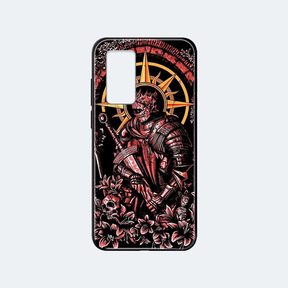 Praise the Sun Dark Souls Phone case cover hull For Huawei nova P Y 2 3 6 7 8 9 10 20 30 I Smart Plus Z Lite Pro II black | Мобильные